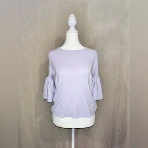 Banana republic Lavender Bell Sleeve Top